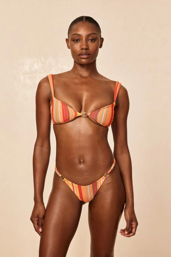 Shoreline Stripe Bandeau Top - Image 3
