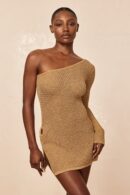 Aurora One-Shoulder Mini Dress