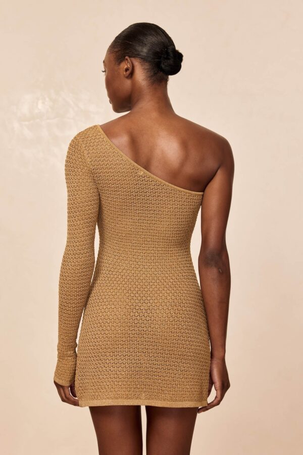 Aurora One-Shoulder Mini Dress - Image 5