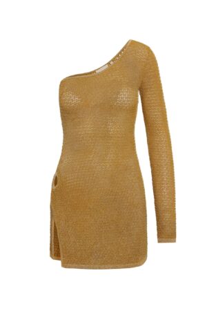 Aurora One-Shoulder Mini Dress